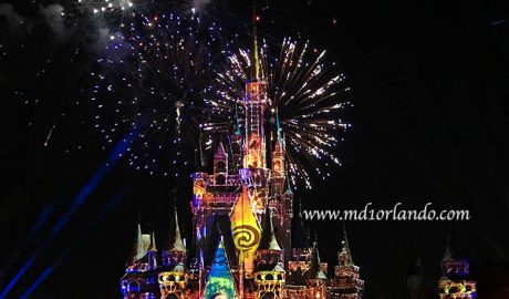 Show de fogos Happily Ever After