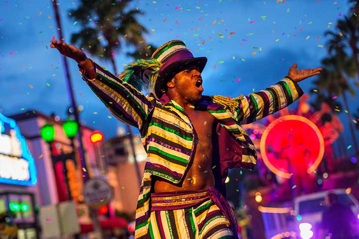 Mardi Gras 2023 em Orlando, na Universal