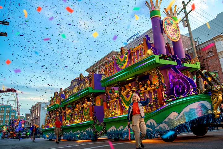 Mardi Gras 2023 na Universal