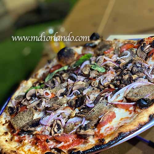 Pizza de mushroom