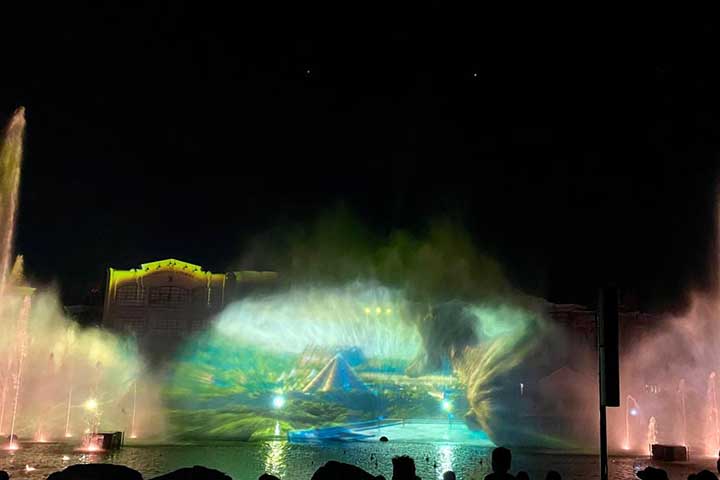 Chega ao fim show de águas da Universal chamado Cinematic Celebration