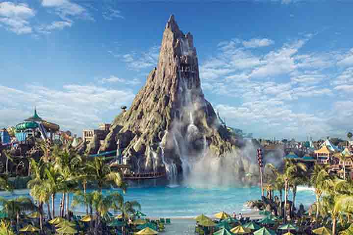Parque aquático Volcano Bay da Universal Studios Flórida