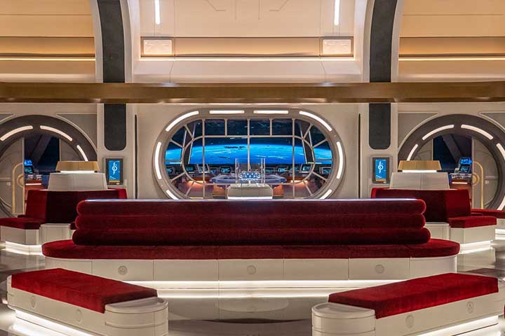 Lobby do hotel de luxo de Star Wars que irá fechar em 2023 na Disney