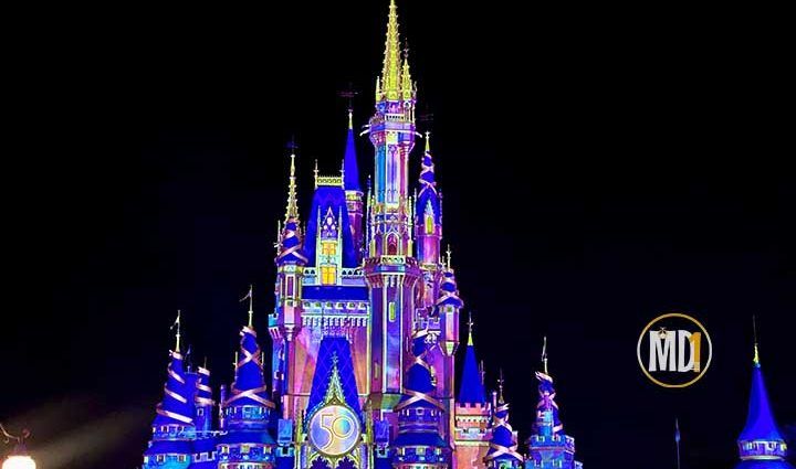 show-de-projeções-disney-enchantment-no-magic-kingdom